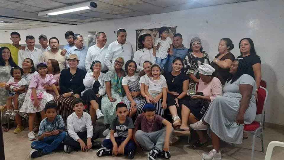 La comunidad judía Beit Jasdó reunida en Barranquilla